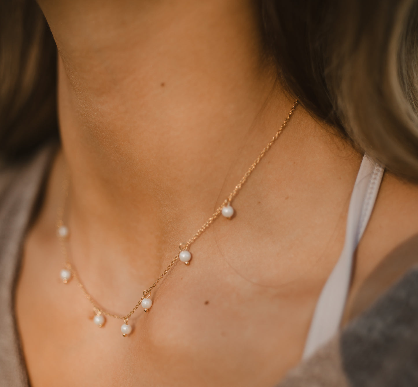 Callie Pearl Necklace