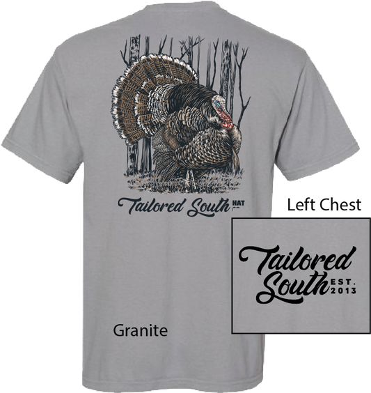 Turkey t-shirt - Granite