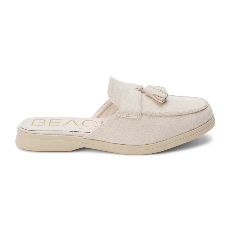 Tyra Natural loafer mule