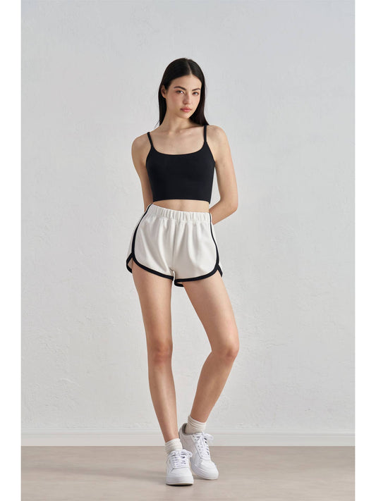 Twist Back Tank in Black