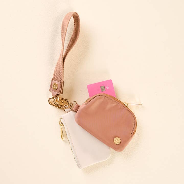 Duo Wristlet - Beige