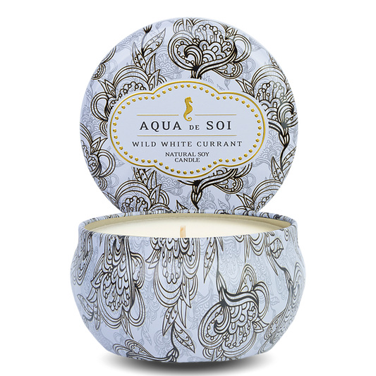 Wild White Currant 9oz Candle Tin