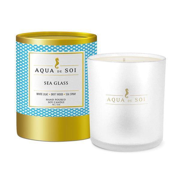 Sea Glass Boxed Candle