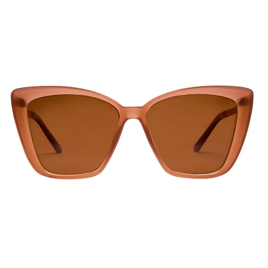 ISEA: Aloha Fox Polarized Sunglasses in Dusty Rose
