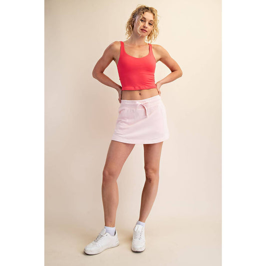 Laurie Skort in Seashell Pink