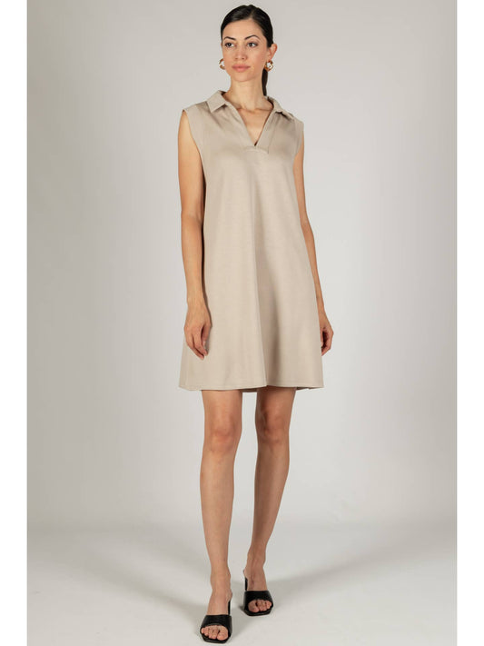 Izzy Dress in Taupe