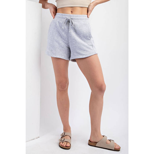 Erin Shorts in Heather Grey
