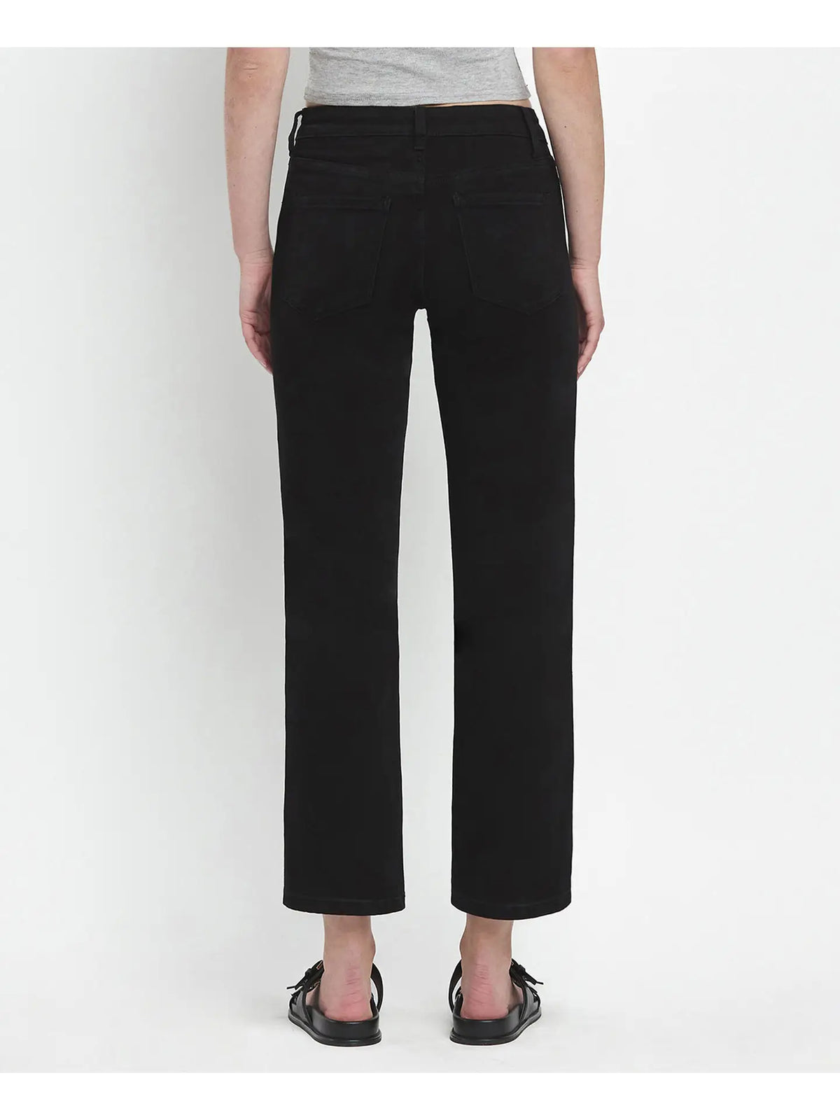 Vervet: Ankle Straight Jean in Catchy