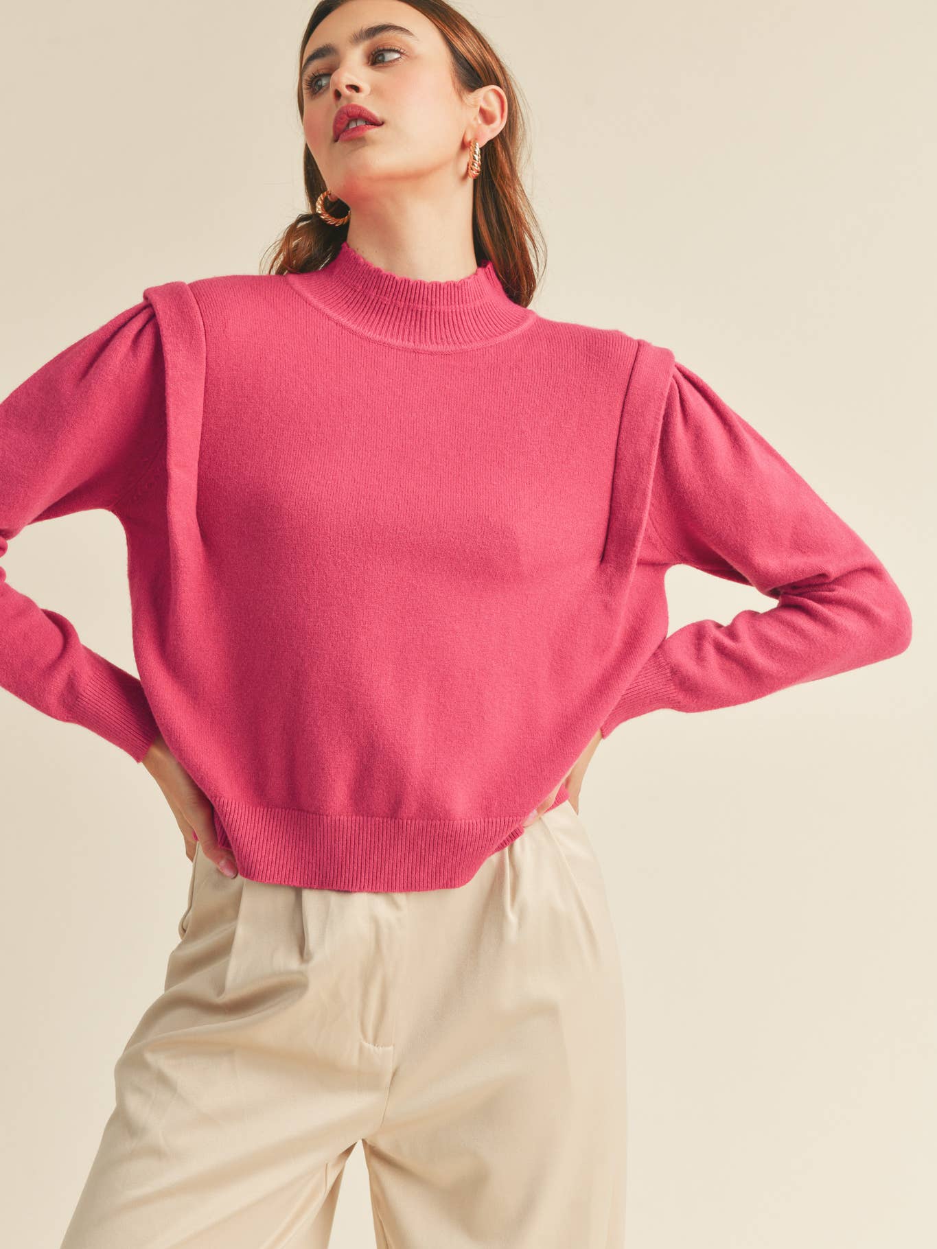 Kendall Sweater in Boysenberry