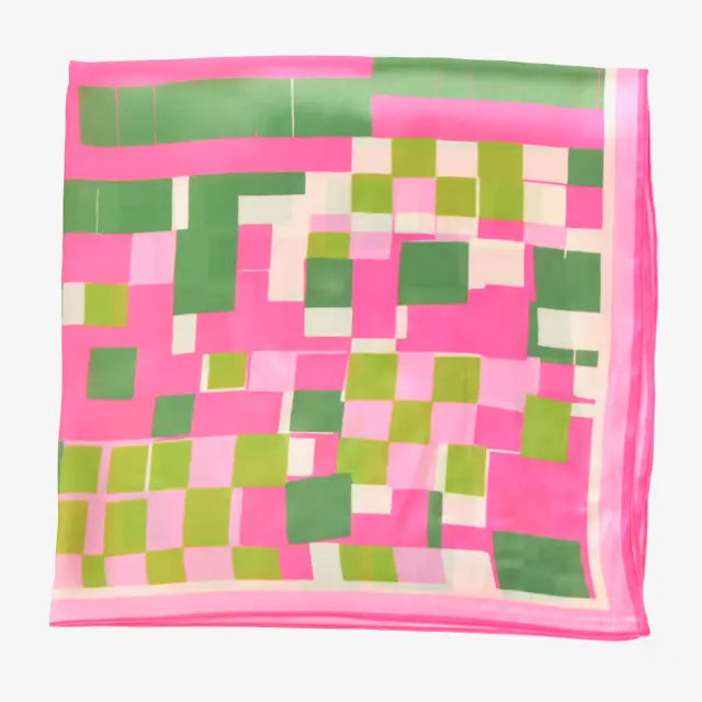 Polyester Lightweight Square Scarf