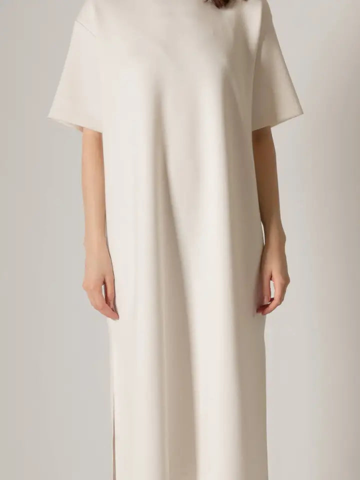 P. CILL Butter Modal Midi T-Shirt Dress