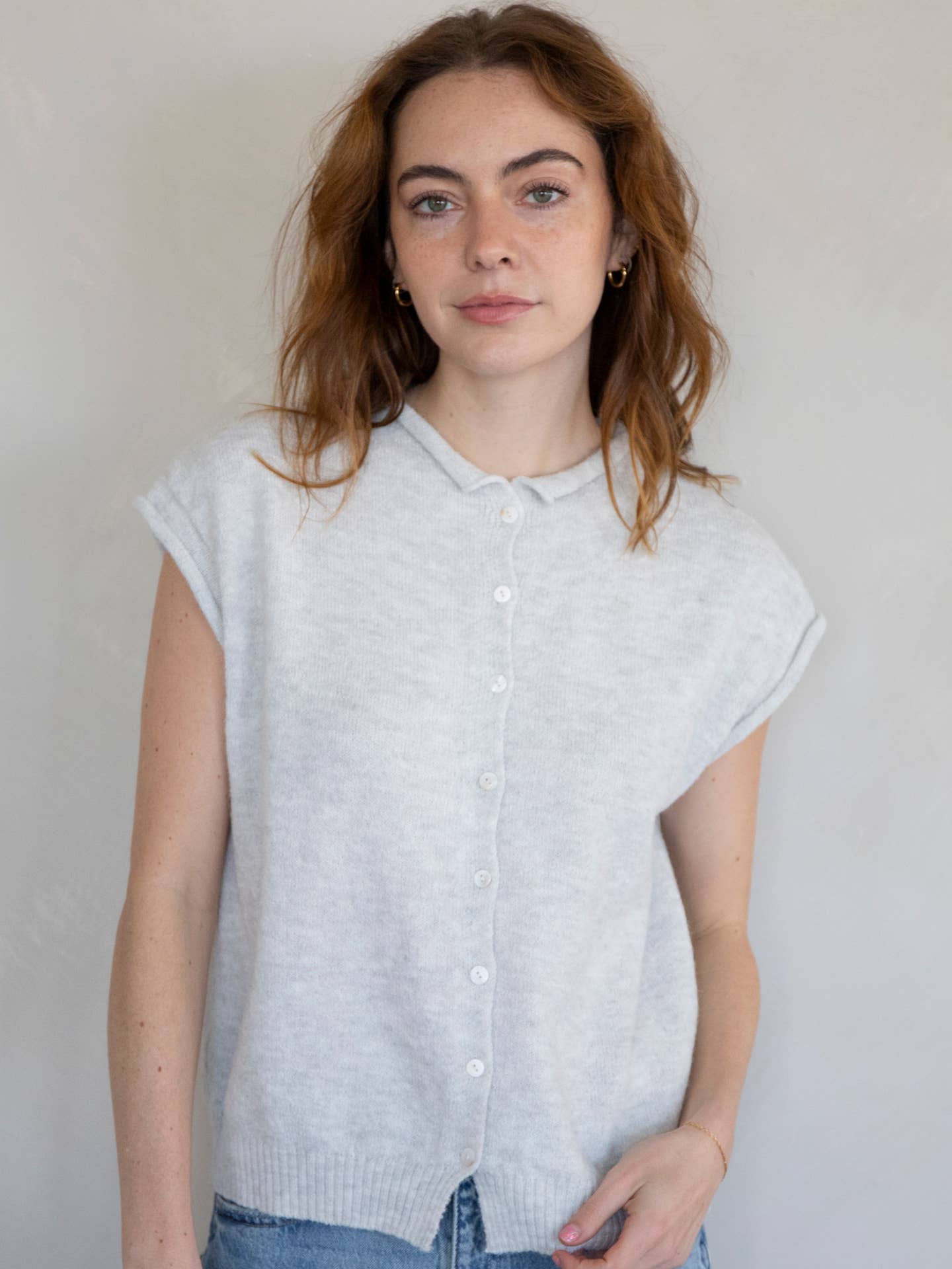 Kylan Top in Grey