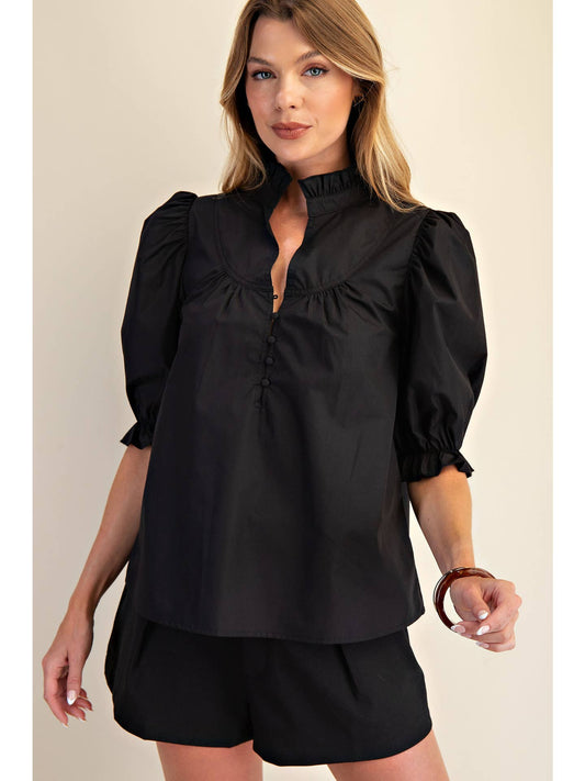 Hannah Top in Black