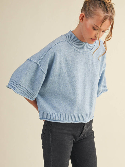 Sarah Sweater in Light Blue