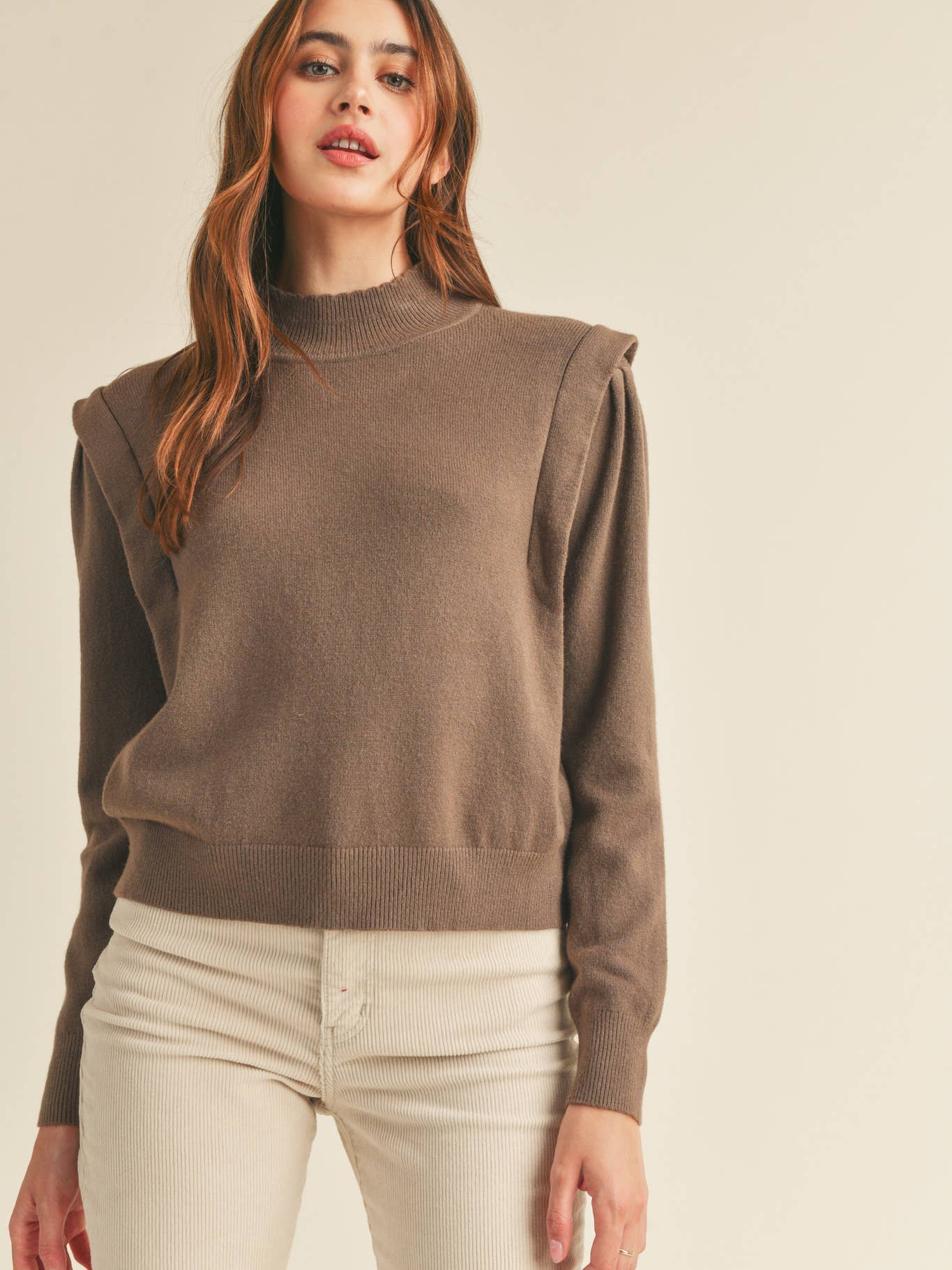 Kendall Sweater in Cocoa