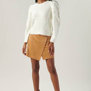 Monica Sweater in Cream