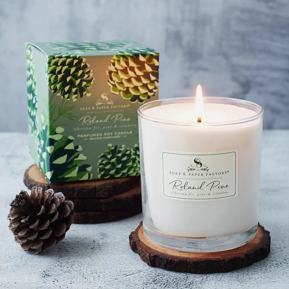 Roland Pine Large Soy Candle