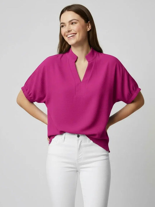 The Sloane Top in Pink