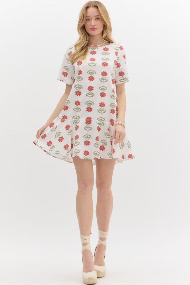 Morgan Dress in Off White