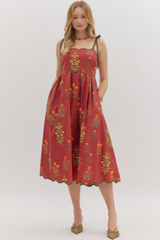 Megan Midi in Wine