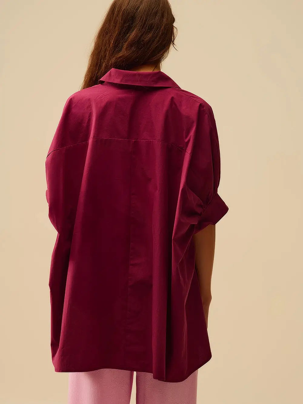 The Paso Top in Burgundy