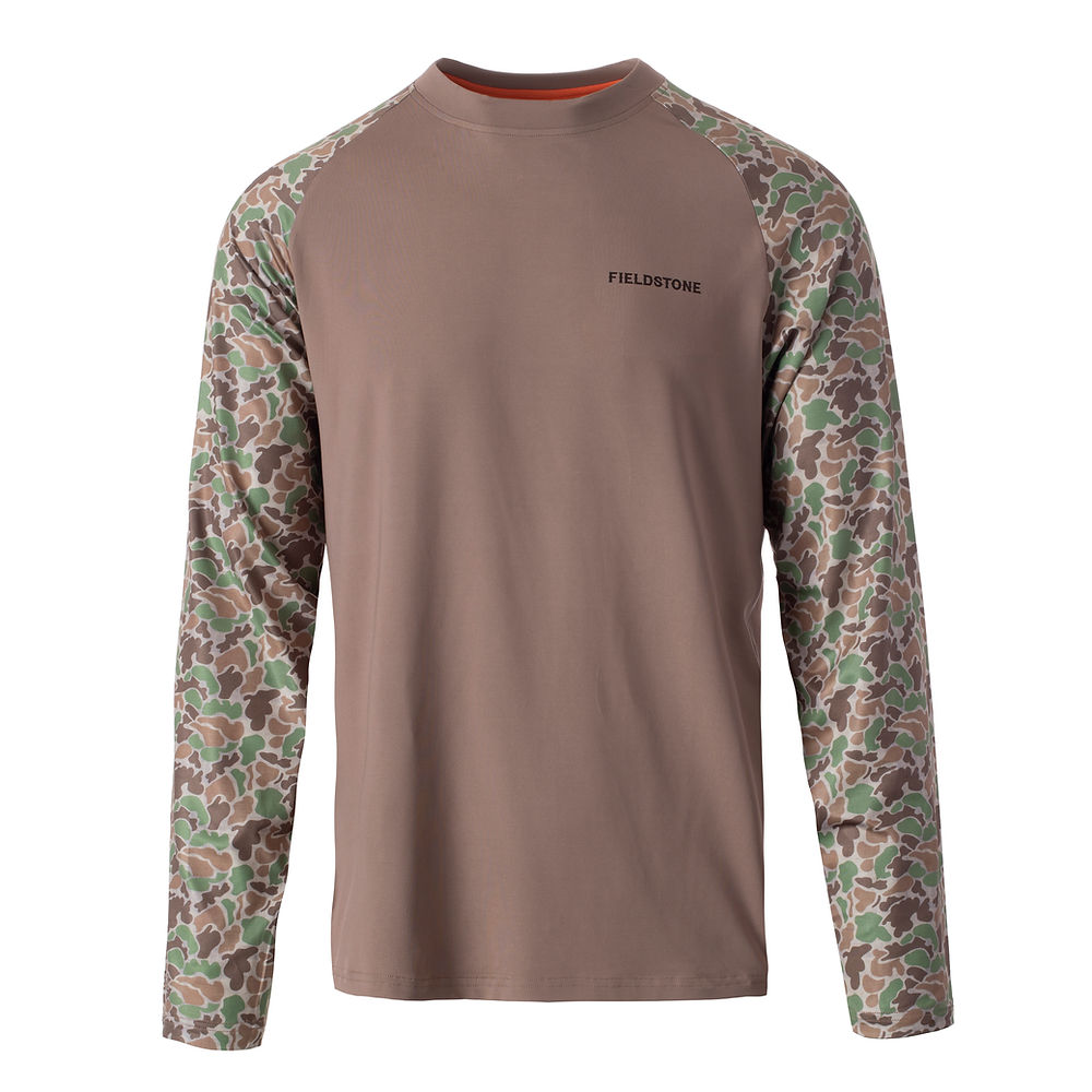 Basecamp Raglan Tee Camo