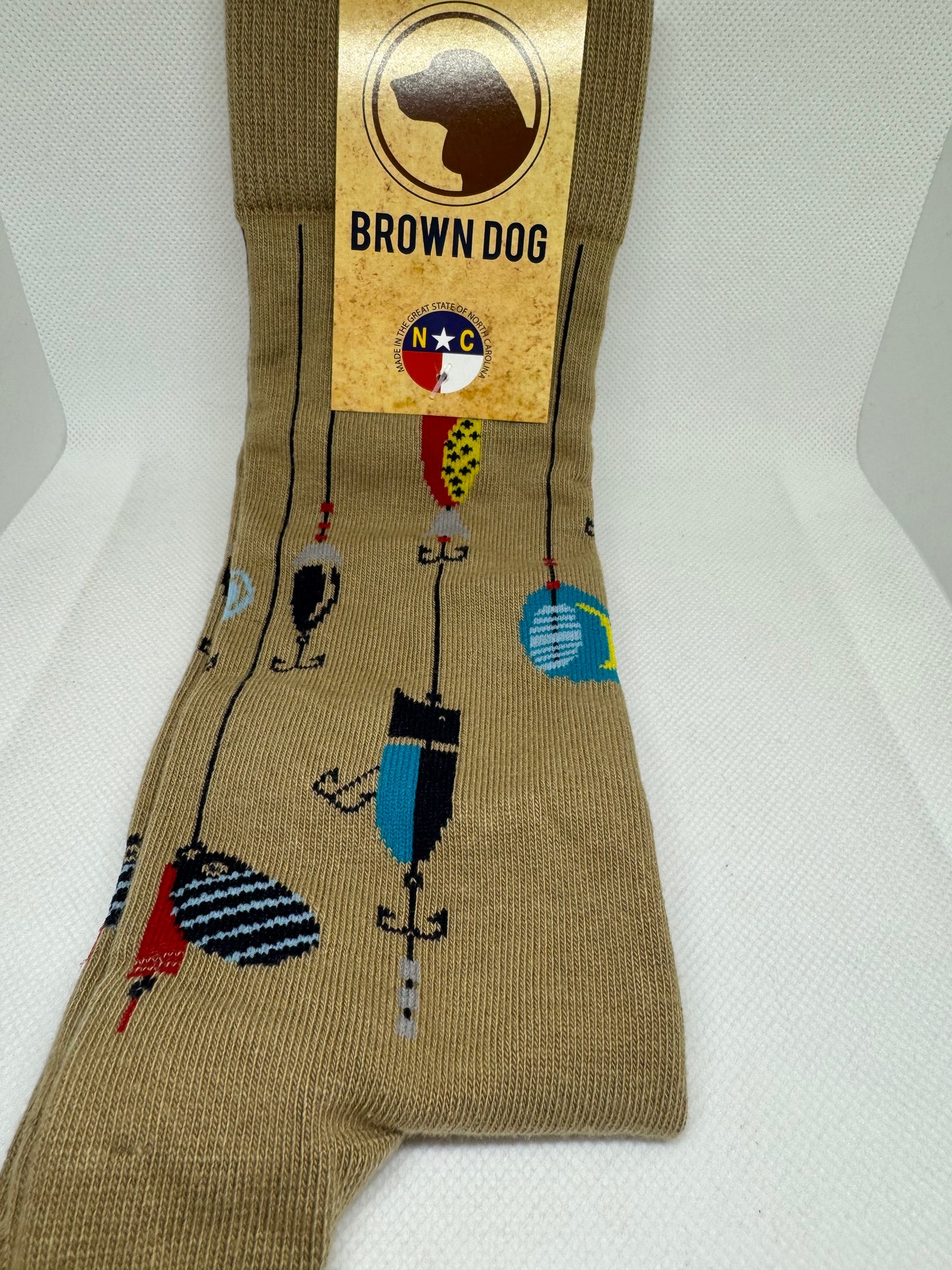 Brown Dog Socks