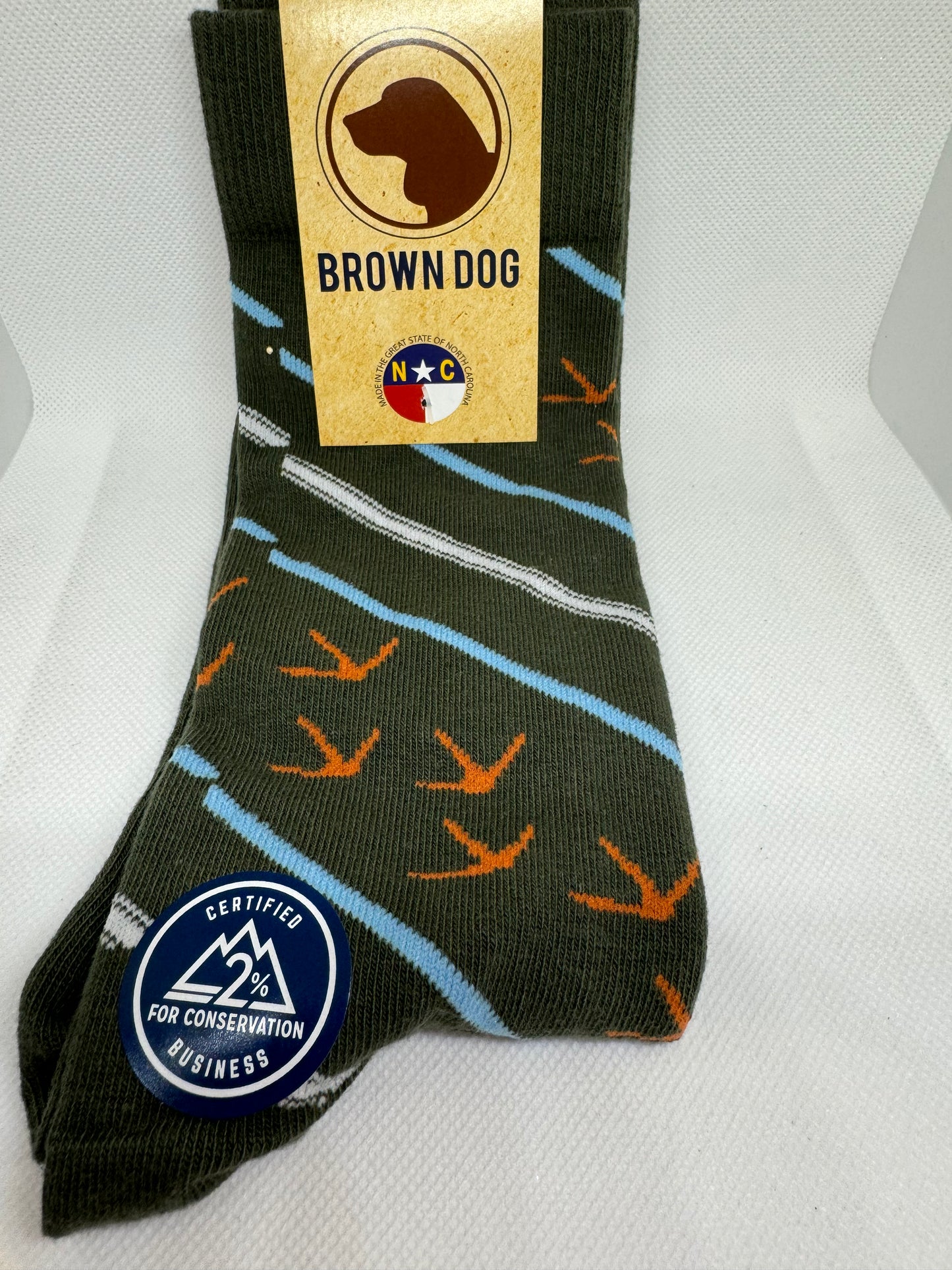 Brown Dog Socks