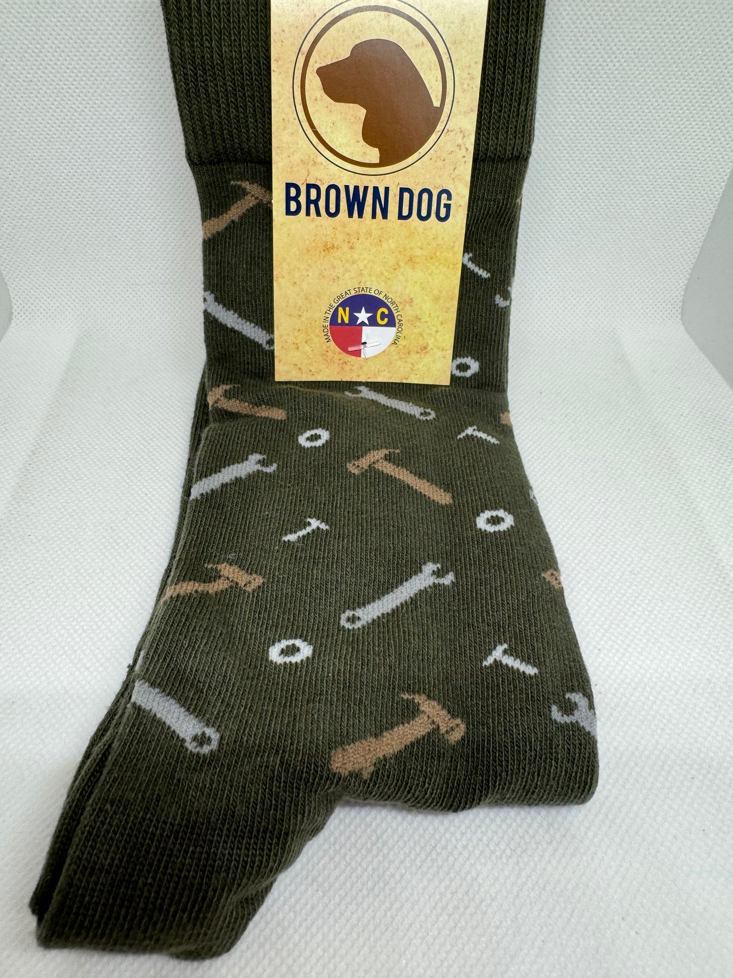 Brown Dog Socks