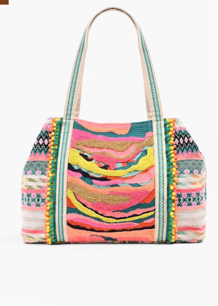 Bright Weekender Color Tote