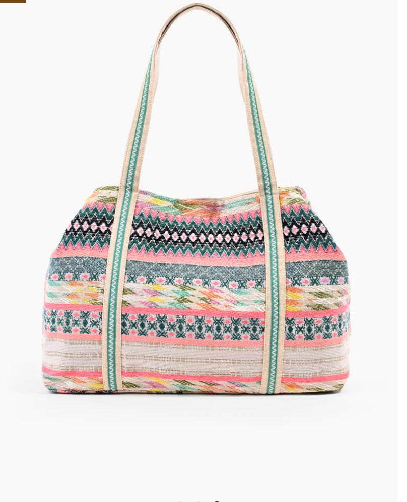 Bright Weekender Color Tote