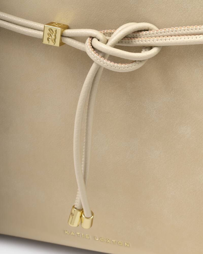 KL Lori Suedette Tote in Desert Sand