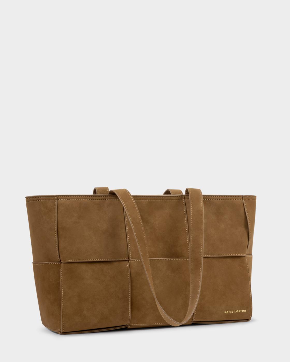 KL: Taya Hand Woven Suedette Tote Bag