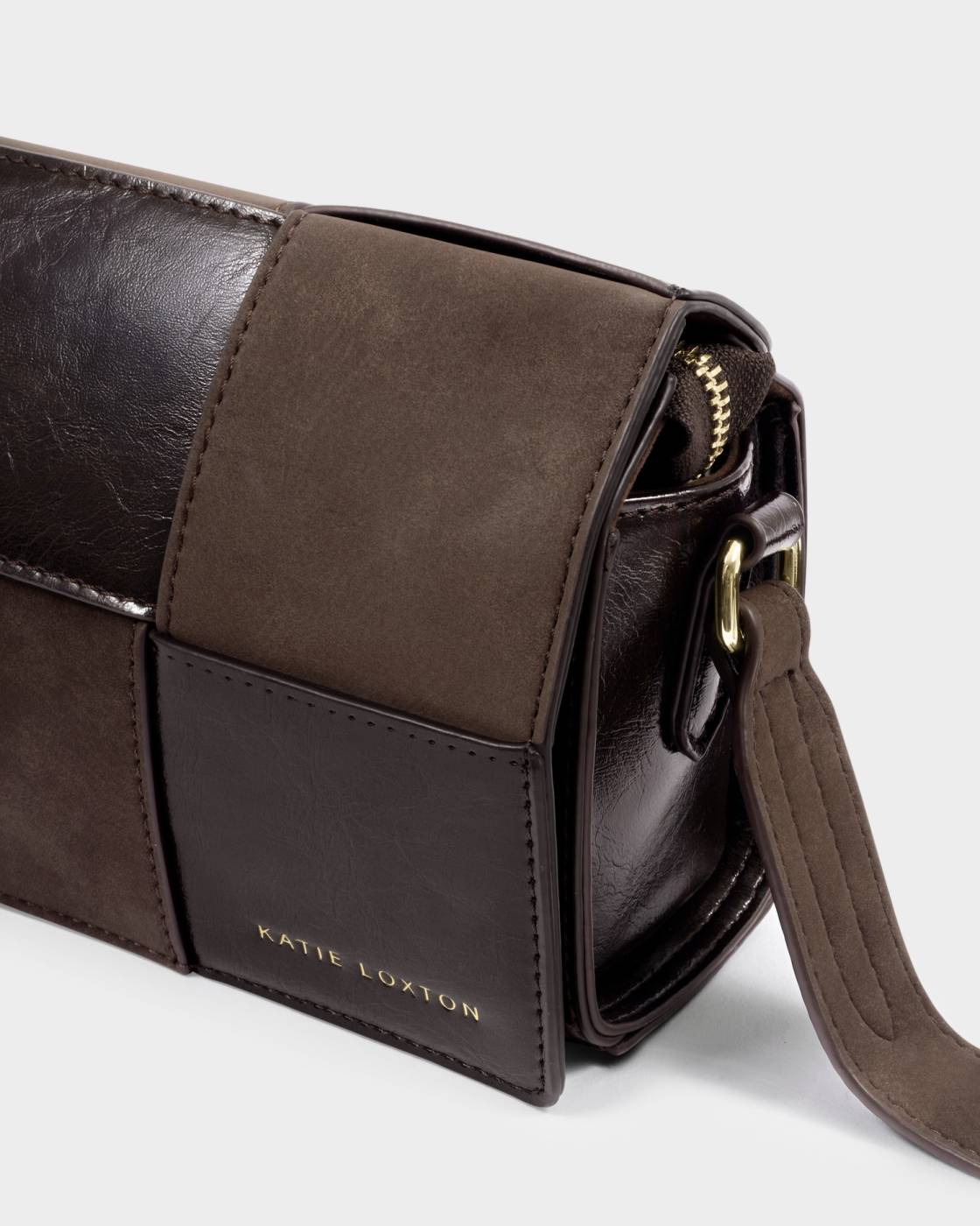 KL: Taya Suedette Crossbody Bag