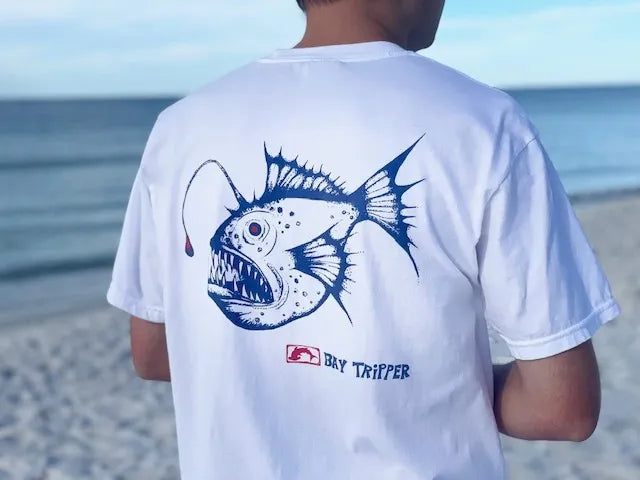 Angler Tshirt in White