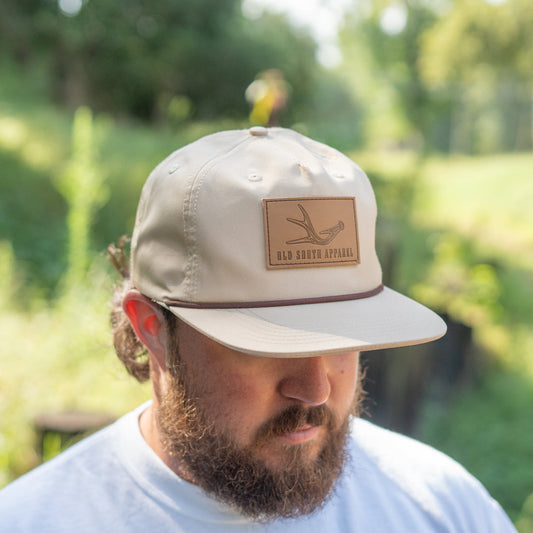 Old South Leather Patch Hat