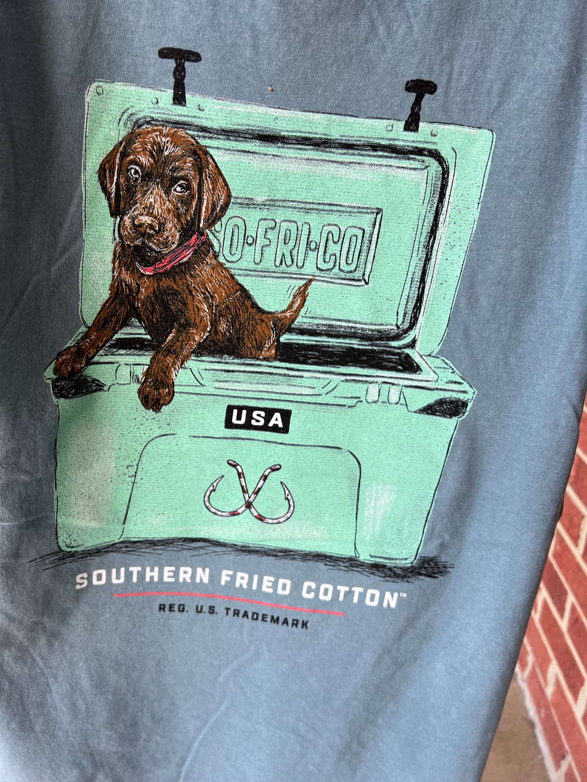 Southern Fried Cooler Tshirt from River & Co.